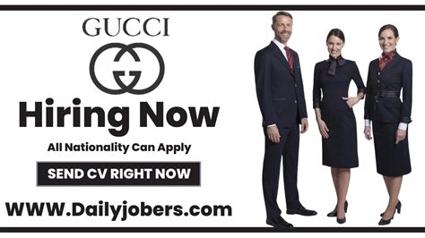 gucci jobs remote|open job roles at gucci.